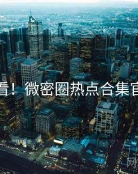 冲浪必看！微密圈热点合集官方回应