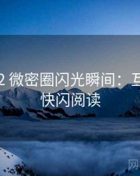 2017-02 微密圈闪光瞬间：互动机制快闪阅读