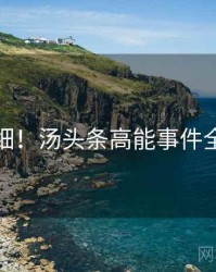 超详细！汤头条高能事件全记录